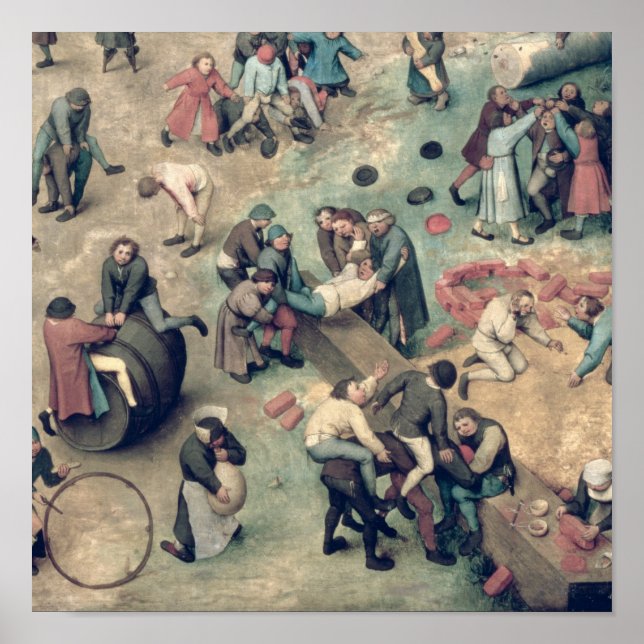 Children's Games : detail of bottom right-hand Poster (Front)