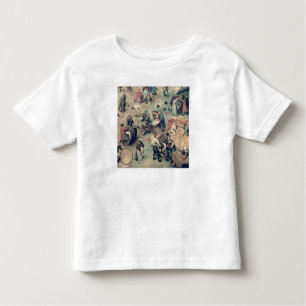 Children's Games : detail of bottom right-hand Toddler T-Shirt