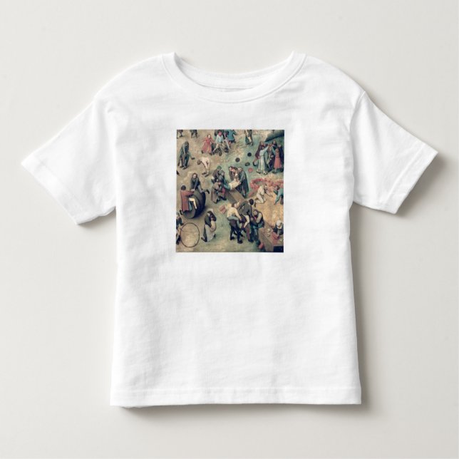 Children's Games : detail of bottom right-hand Toddler T-Shirt (Front)