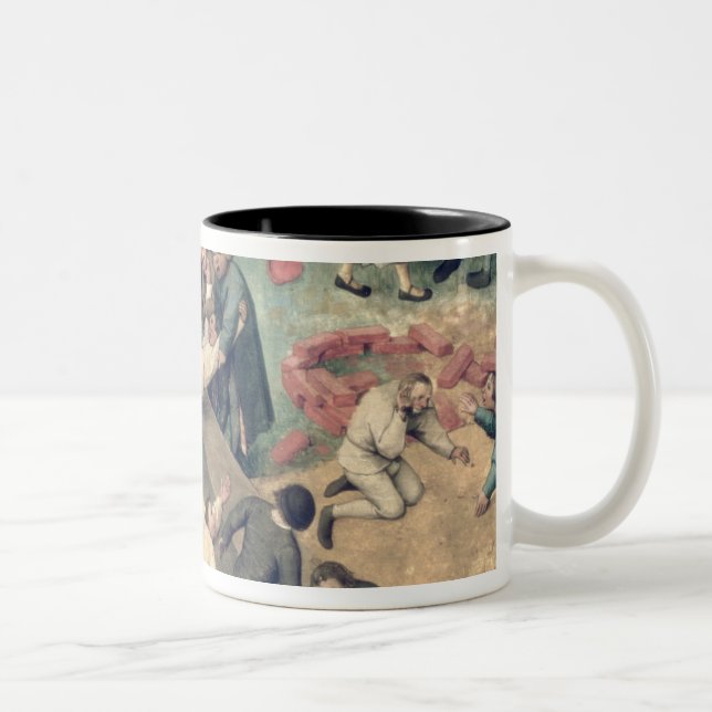 Children's Games : detail of bottom right-hand Two-Tone Coffee Mug (Right)