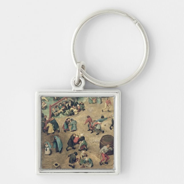 Children's Games : detail of left-hand section Key Ring (Front)