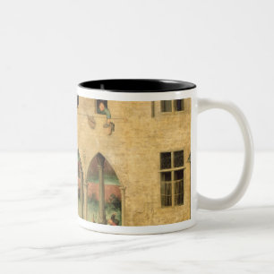 Children's Games : detail of top left-hand Two-Tone Coffee Mug