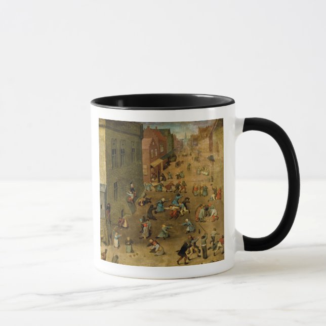 Children's Games : detail of top right hand Mug (Right)