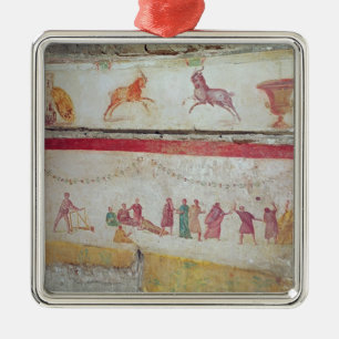 Children's games metal tree decoration