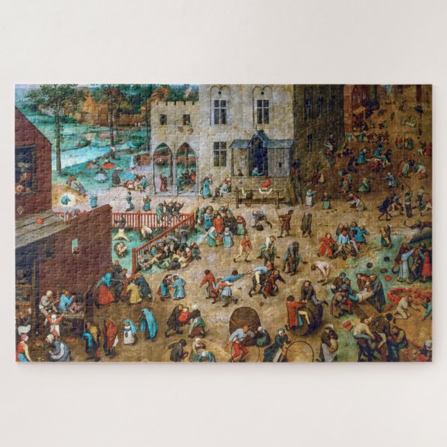 Children's Games | Pieter Bruegel the Elder | Jigsaw Puzzle (Horizontal)