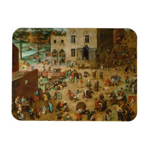 Children's Games Pieter Bruegel the Elder Magnet