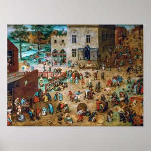Children's Games Pieter Bruegel the Elder Poster