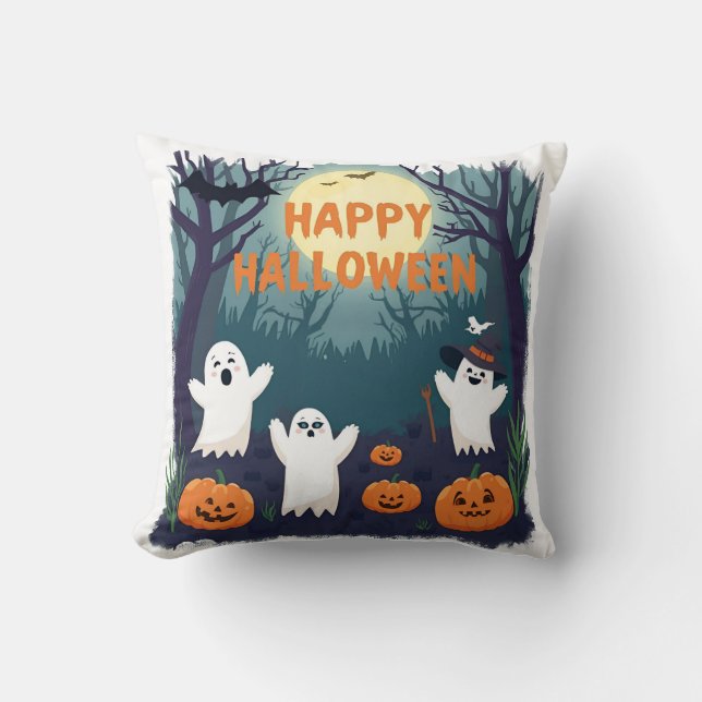 Children's Halloween Cojin Cushion (Front)