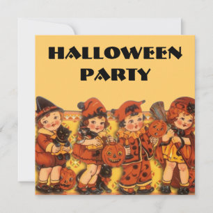 Children's Halloween Party Invitation