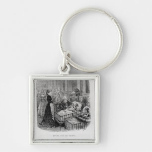 Children's Hospital, from 'London: A Pilgrimage' b Key Ring