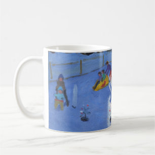 childrens ice rink Clusaz 2014 Coffee Mug