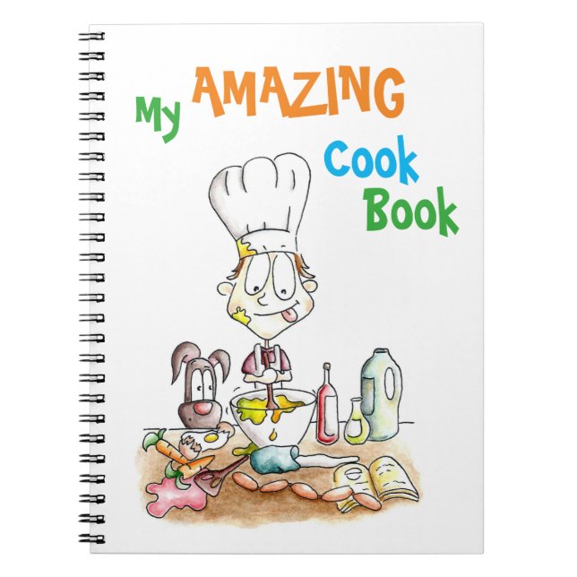 Children's Illustrated Recipe Notebook (Front)