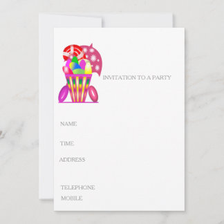 Children's Invitation to a Birthday Party