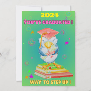 CHILDRENS JUVENILE GRADUATION CARD 