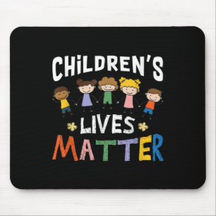 Childrens Lives Trafficking Awareness Mouse Pad