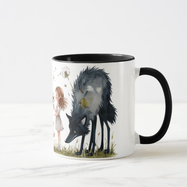 Children's Magic and the Charm of Wolves Mug (Right)