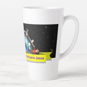 Children's Nun for Jesus (Bibline and Turmine) Latte Mug
