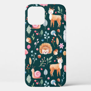 Children's pattern in watercolor technique. fairy iPhone 12 case