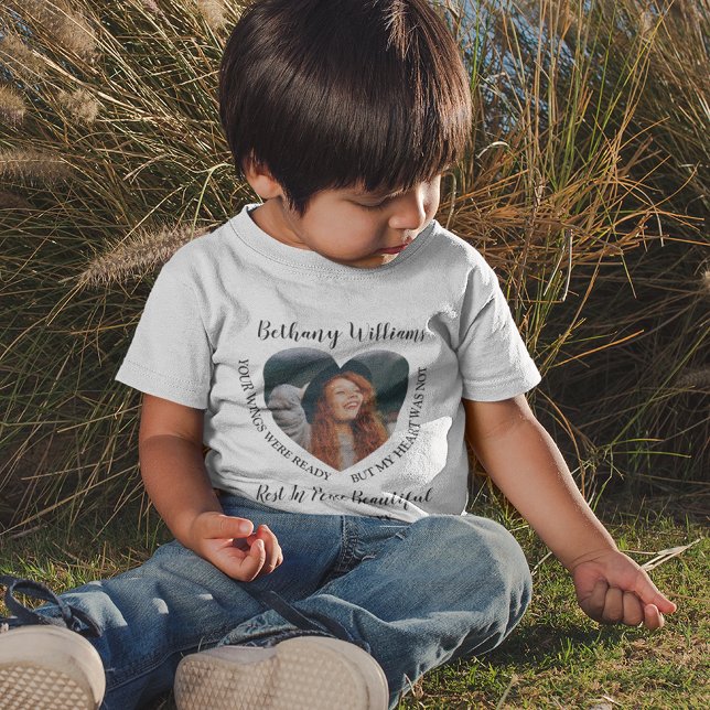 Childrens Photo Memorial T-Shirt (Creator Uploaded)