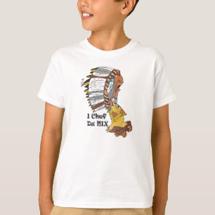 Children's shirt motif  Indian chief