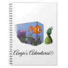 Children's spiral notebook or journal