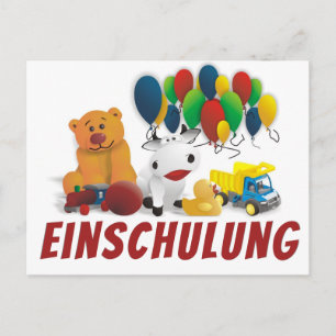 Children's toy postcard