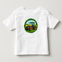 Children's toy tractor