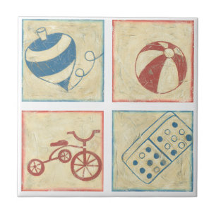 Children's Toys by Chariklia Zarris Tile