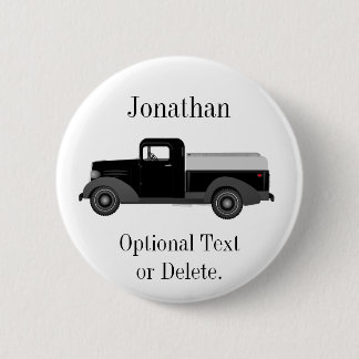 Children's Truck Button Pin