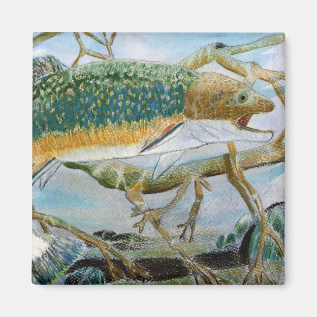 Children's Winning Artwork: brook trout Magnet (Front)