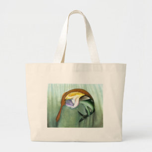 Children's Winning Artwork: paddlefish Large Tote Bag