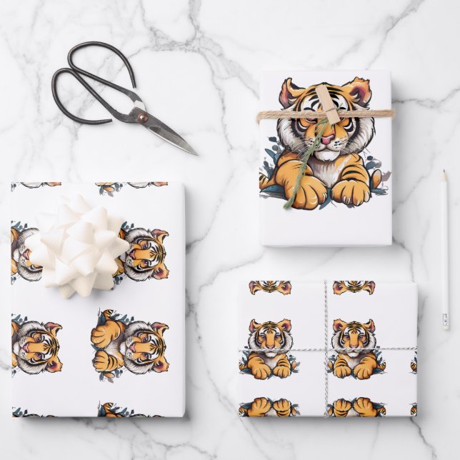 Children's  wrapping paper sheet (Front)