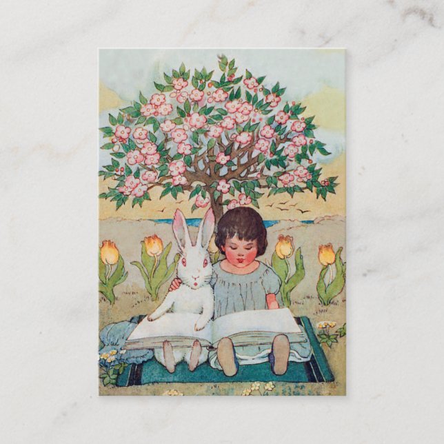 Children's Writer, Tutor, Teacher Business Card (Front)