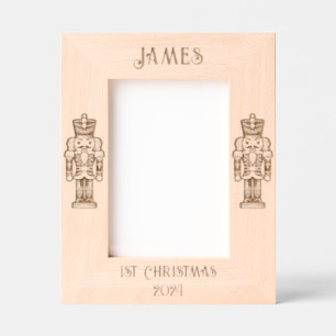 Child's 1st Christmas Etched Frames