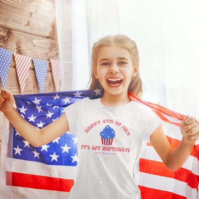 Child's 4th of July Birthday T shirt (Creator Uploaded)