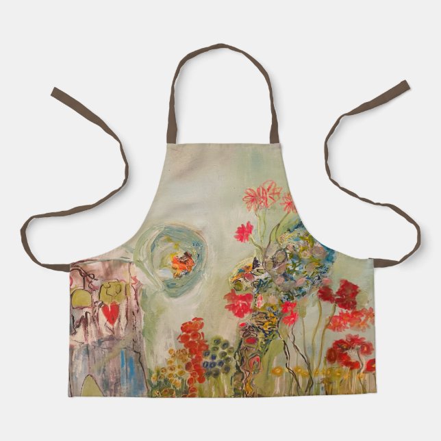 Child's All-Over Print Apron, Medium Apron (Front)