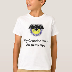Child's Army Security Agency Grandpa Shirt