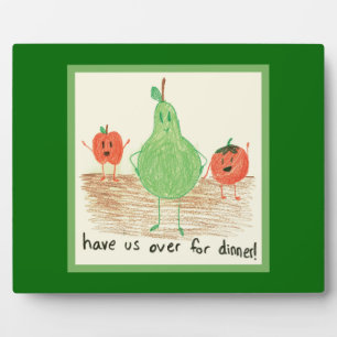 Child's Art, Green Plaque