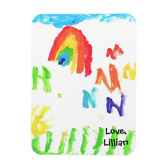 Child's Art Magnet (Vertical)