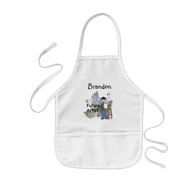 Child's Art Smock Kids Apron (Front)
