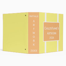 Child's Artwork Binder