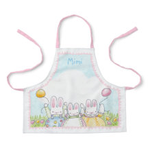 Child's Balloon Bunny Apron