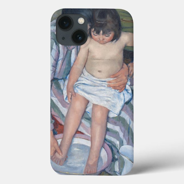 Child's bath, 1893 (oil on canvas) Case-Mate iPhone case (Back)