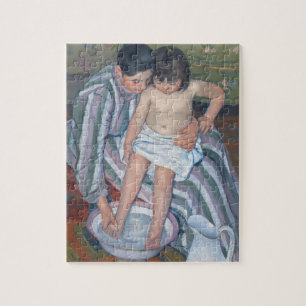 Child's bath, 1893 (oil on canvas) jigsaw puzzle