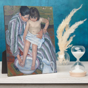 Child's bath, 1893 (oil on canvas) plaque