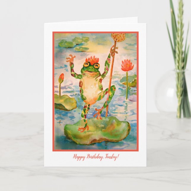 Child's Birthday Card (Front)