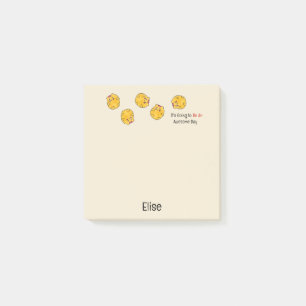 Child's Cute Cartoon Hamster Funny Saying for Kids Post-it Notes