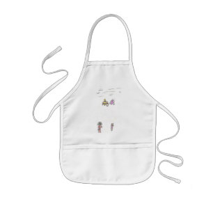 Child's Drawing Kids Apron