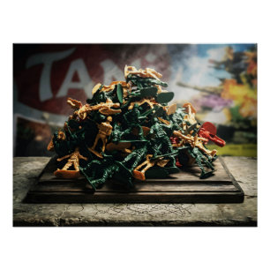 Child's Eye View of Toy War Poster