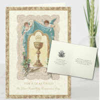Child's First Holy Communion Angels Prayer
